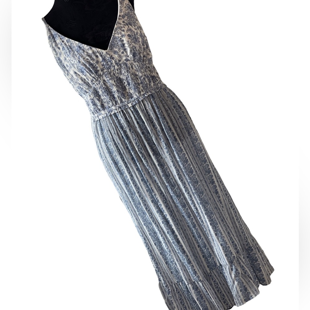 Blue & White Summer Dress